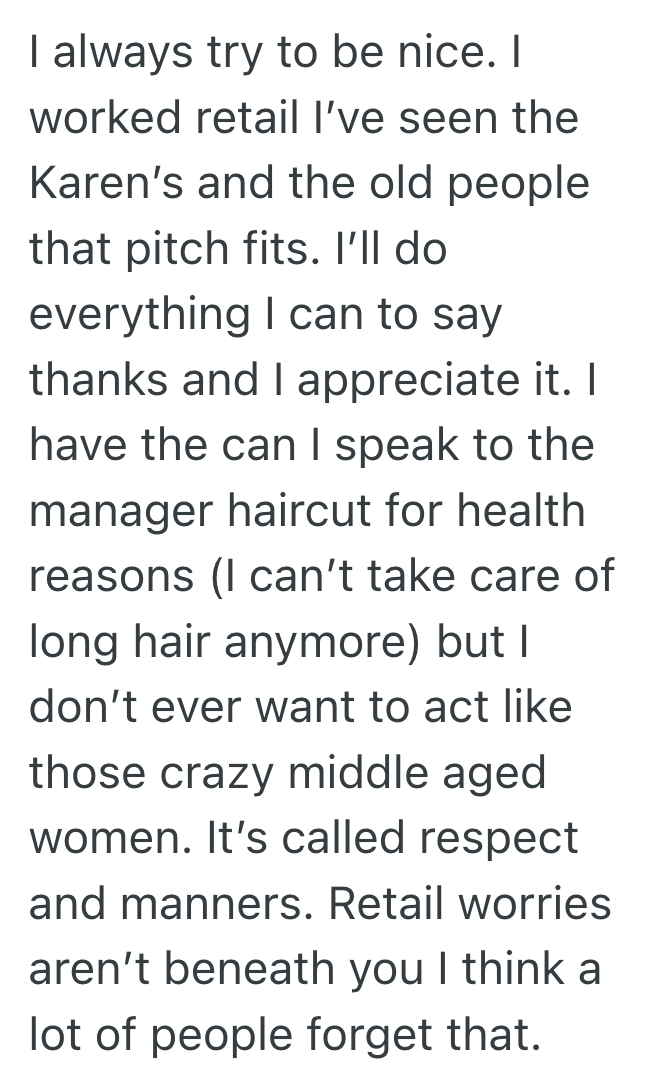 Screenshot 2025 07 10 at 4.05.29 PM A Customer Spoke With Kindness Instead Of Frustration, So An Overworked Retail Employee Breathed A Sigh Of Relief